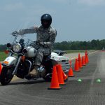 Entrenamiento de seguridad en motocicleta